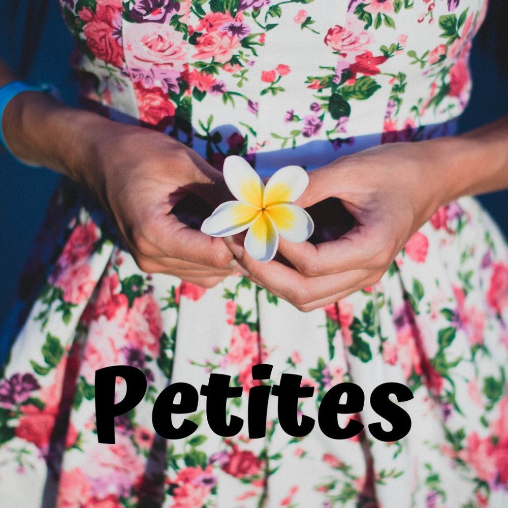 Petite sized clothing